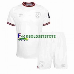 West Ham United Trøje Udebane 2023-2024 Kort ærmer ,Børn Fodboldsæt