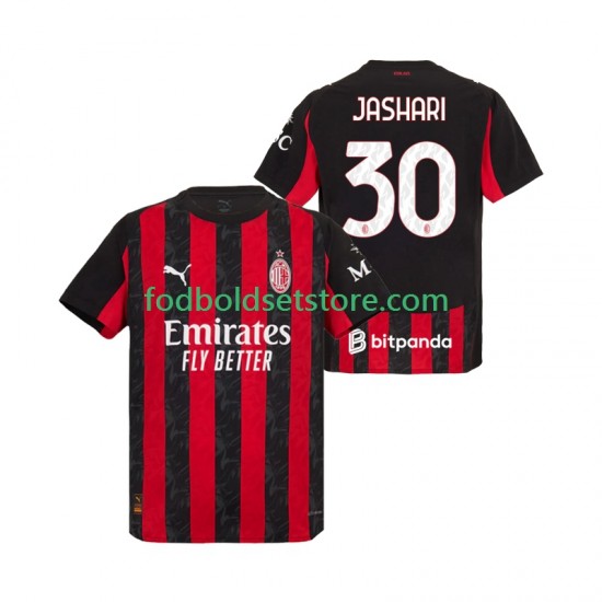 AC Milan Trøje Ardon Jashari 30 Hjemmebane 2025-2026 Kort ærmer ,Mænd