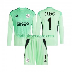 AFC Ajax Trøje Vitezslav Jaros 1 Målmand Hjemmebane 2025-2026 Lange ærmer ,Børn Fodboldsæt