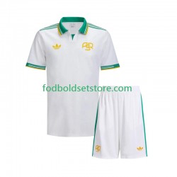 AS Roma Trøje 3. Valg 2025-2026 Kort ærmer ,Børn Fodboldsæt