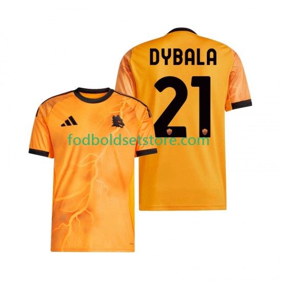 AS Roma Trøje Dybala 21 Udebane 2025-2026 Kort ærmer ,Mænd