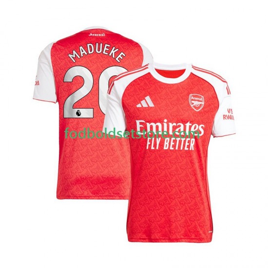 Arsenal Trøje Noni Madueke 20 Hjemmebane 2025-2026 Kort ærmer ,Mænd