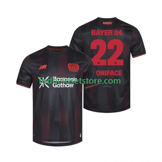 Bayer 04 Leverkusen Trøje Victor Boniface 22 Hjemmebane 2025-2026 Kort ærmer ,Mænd Bayer 04 Leverkusen Trøje Victor Boniface 22 Hjemmebane 2025-2026 Kort ærmer ,Mænd