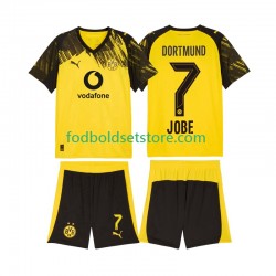 Borussia Dortmund Trøje Jobe Bellingham 7 Hjemmebane 2025-2026 Kort ærmer ,Børn Fodboldsæt