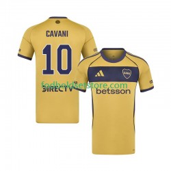 CA Boca Juniors Trøje Edinson Cavani 10 Udebane 2025-2026 Kort ærmer ,Mænd