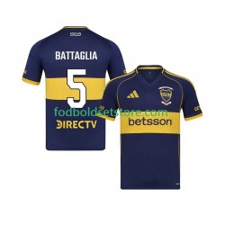 CA Boca Juniors Trøje Rodrigo Battaglia 5 Hjemmebane 2025-2026 Kort ærmer ,Mænd