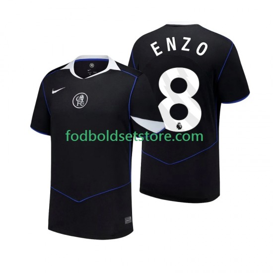 Chelsea Trøje Enzo Fernandez 8 3. Valg 2025-2026 Kort ærmer ,Mænd
