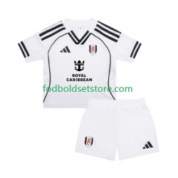 Fulham Trøje Hjemmebane 2025-2026 Kort ærmer ,Børn Fodboldsæt
