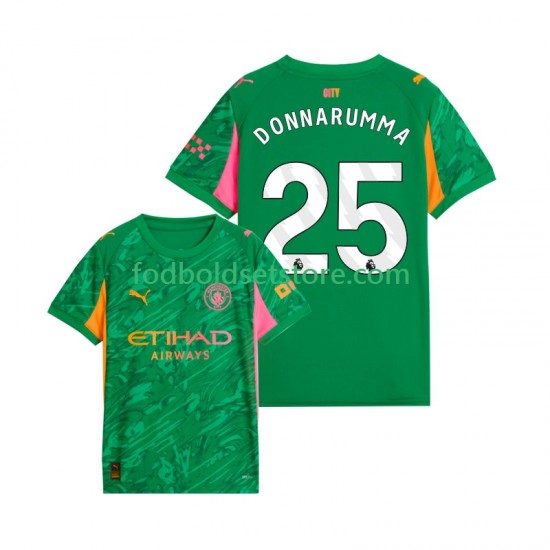 Manchester City Trøje Gianluigi Donnarumma 25 Målmand Hjemmebane 2025-2026 Kort ærmer ,Mænd
