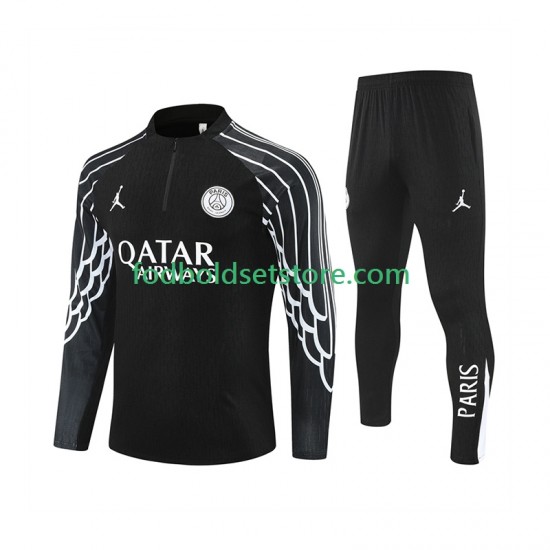 Paris Saint-Germain Sort Sweatshirt Dragt 2025-2026