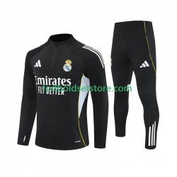 Real Madrid Sort Sweatshirt Dragt 2025-2026