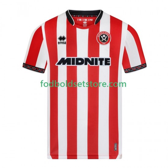 Sheffield United Trøje Hjemmebane 2025-2026 Kort ærmer ,Mænd