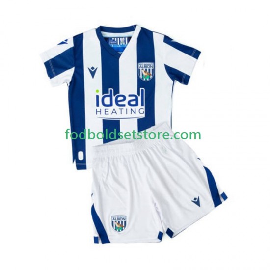West Bromwich Albion Trøje Hjemmebane 2025-2026 Kort ærmer ,Børn Fodboldsæt