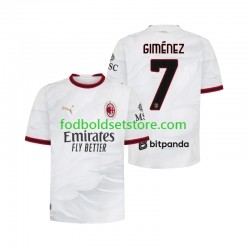AC Milan Trøje Gimenez 7 Udebane 2026-2027 Kort ærmer ,Mænd