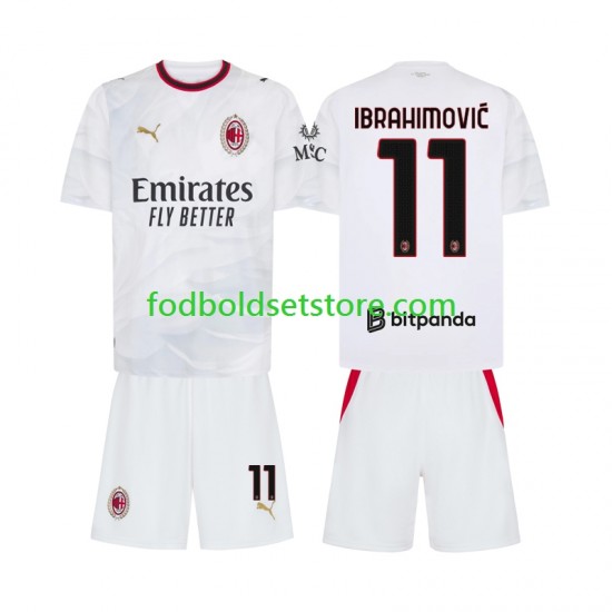 AC Milan Trøje Ibrahimovic 11 Udebane 2026-2027 Kort ærmer ,Børn Fodboldsæt AC Milan Trøje Ibrahimovic 11 Udebane 2026-2027 Kort ærmer ,Børn Fodboldsæt