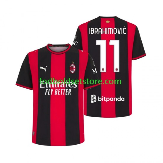 AC Milan Trøje Ibrahimovic 11 Hjemmebane 2026-2027 Kort ærmer ,Mænd AC Milan Trøje Ibrahimovic 11 Hjemmebane 2026-2027 Kort ærmer ,Mænd