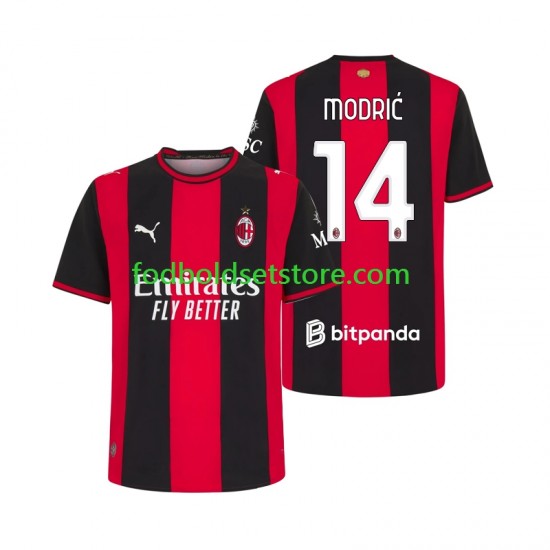 AC Milan Trøje Modrić Luka 14 Hjemmebane 2026-2027 Kort ærmer ,Mænd