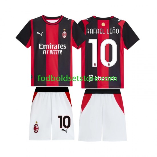 AC Milan Trøje Rafael Leao 10 Hjemmebane 2026-2027 Kort ærmer ,Børn Fodboldsæt AC Milan Trøje Rafael Leao 10 Hjemmebane 2026-2027 Kort ærmer ,Børn Fodboldsæt