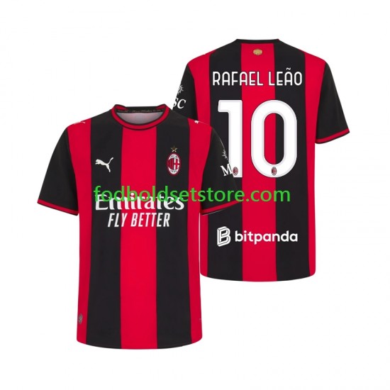 AC Milan Trøje Rafael Leao 10 Hjemmebane 2026-2027 Kort ærmer ,Mænd