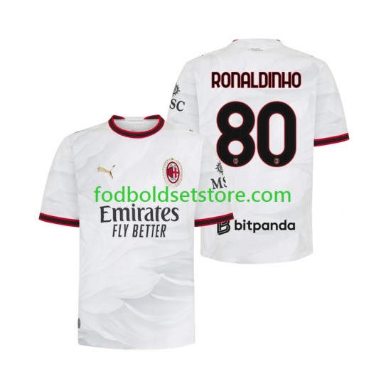 AC Milan Trøje Ronaldinho 80 Udebane 2026-2027 Kort ærmer ,Mænd