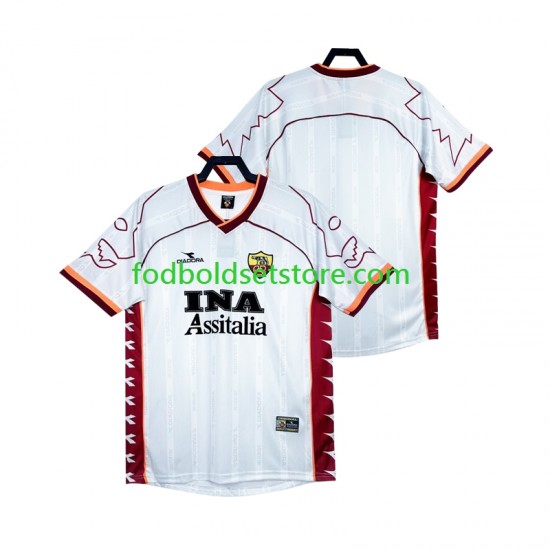 AS Roma Trøje 2000 Retro Udebane 1999 Kort ærmer ,Mænd AS Roma Trøje 2000 Retro Udebane 1999 Kort ærmer ,Mænd