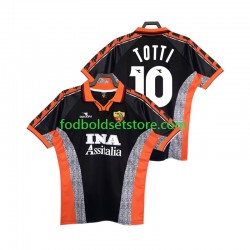 AS Roma Trøje Totti 10 Retro 3. Valg 1998 1999 Kort ærmer ,Mænd
