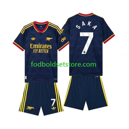 Arsenal Trøje Bukayo Saka 7 Udebane 2026-2027 Kort ærmer ,Børn Fodboldsæt