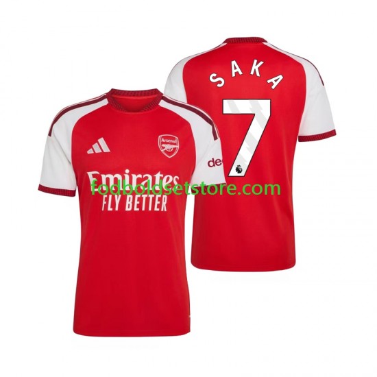 Arsenal Trøje Bukayo Saka 7 Hjemmebane 2026-2027 Kort ærmer ,Mænd Arsenal Trøje Bukayo Saka 7 Hjemmebane 2026-2027 Kort ærmer ,Mænd