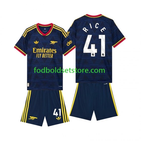 Arsenal Trøje Declan Rice 41 Udebane 2026-2027 Kort ærmer ,Børn Fodboldsæt