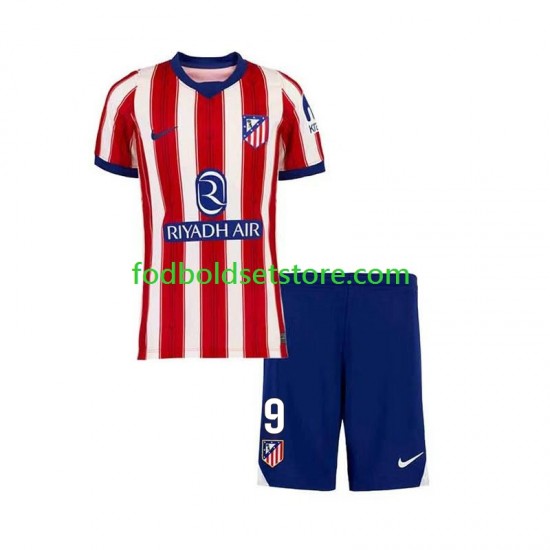 Atlético Madrid Trøje Alexander Sorloth 9 Hjemmebane 2026-2027 Kort ærmer ,Børn Fodboldsæt