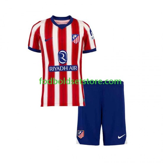 Atlético Madrid Trøje Hjemmebane 2026-2027 Kort ærmer ,Børn Fodboldsæt