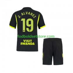 Atlético Madrid Trøje Julian Alvarez 19 Udebane 2026-2027 Kort ærmer ,Børn Fodboldsæt