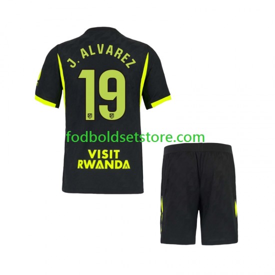 Atlético Madrid Trøje Julian Alvarez 19 Udebane 2026-2027 Kort ærmer ,Børn Fodboldsæt