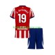 Atlético Madrid Trøje Julian Alvarez 19 Hjemmebane 2026-2027 Kort ærmer ,Børn Fodboldsæt