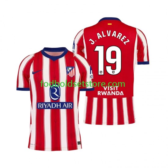 Atlético Madrid Trøje Julian Alvarez 19 Hjemmebane 2026-2027 Kort ærmer ,Mænd