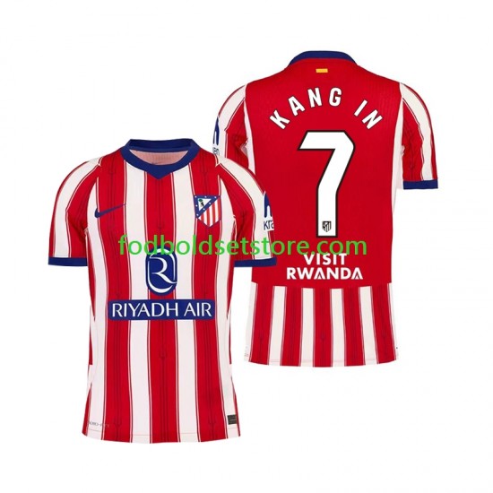 Atlético Madrid Trøje Lee Kang-in 7 Hjemmebane 2026-2027 Kort ærmer ,Mænd