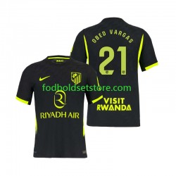 Atlético Madrid Trøje Obed Vargas 21 Udebane 2026-2027 Kort ærmer ,Mænd