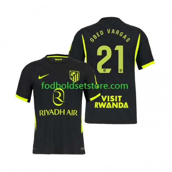 Atlético Madrid Trøje Obed Vargas 21 Udebane 2026-2027 Kort ærmer ,Mænd