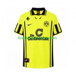 Borussia Dortmund Trøje 1996 Retro Hjemmebane Kort ærmer ,Mænd Borussia Dortmund Trøje 1996 Retro Hjemmebane Kort ærmer ,Mænd