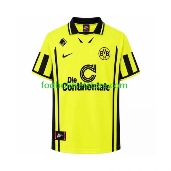 Borussia Dortmund Trøje 1996 Retro Hjemmebane Kort ærmer ,Mænd
