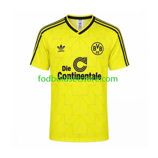 Borussia Dortmund Trøje Retro Hjemmebane 1998 Kort ærmer ,Mænd