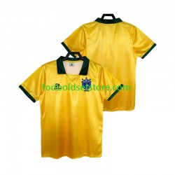 Brasilien Trøje 1988 Retro Hjemmebane Kort ærmer ,Mænd Brasilien Trøje 1988 Retro Hjemmebane Kort ærmer ,Mænd