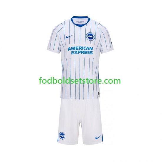 Brighton Hove Albion Trøje Udebane 2026-2027 Kort ærmer ,Børn Fodboldsæt