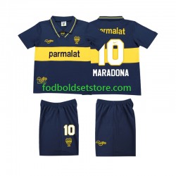 CA Boca Juniors Trøje MARADONA 10 1993 1995 Retro Hjemmebane Kort ærmer ,Børn Fodboldsæt CA Boca Juniors Trøje MARADONA 10 1993 1995 Retro Hjemmebane Kort ærmer ,Børn Fodboldsæt
