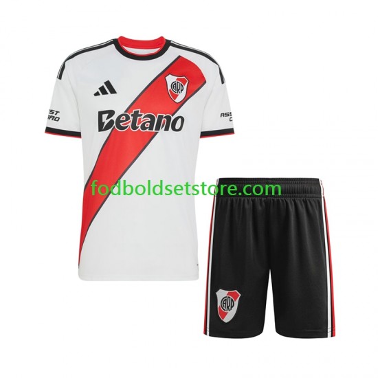 CA River Plate Trøje Hjemmebane 2026-2027 Kort ærmer ,Børn Fodboldsæt