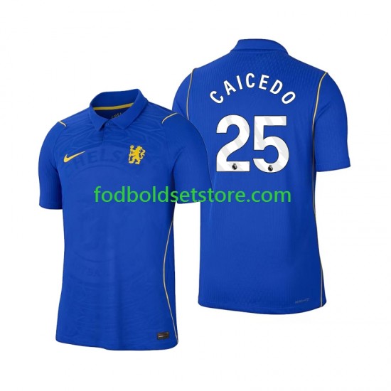 Chelsea Trøje Moises Caicedo 25 Hjemmebane 2026-2027 Kort ærmer ,Mænd