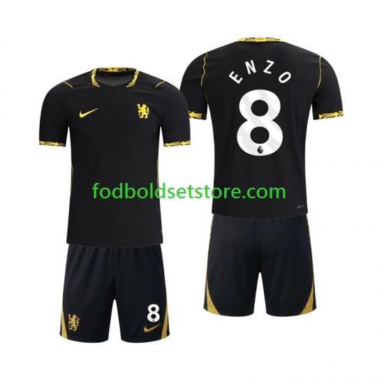 Trøje Chlesea Enzo Fernandez 8 Udebane 2026-2027 Kort ærmer ,Børn Fodboldsæt Trøje Chlesea Enzo Fernandez 8 Udebane 2026-2027 Kort ærmer ,Børn Fodboldsæt