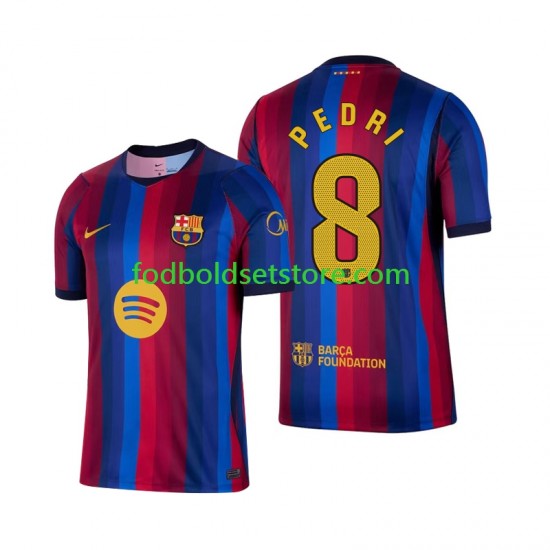 FC Barcelona Trøje Pedri 8 Hjemmebane 2026-2027 Kort ærmer ,Mænd