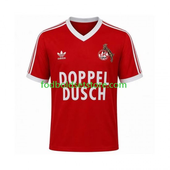FC Köln Trøje 1984 1985 Retro Udebane Kort ærmer ,Mænd