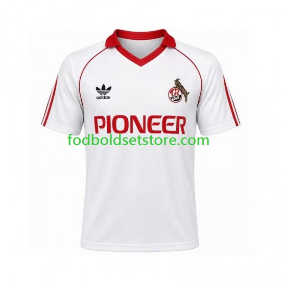 FC Köln Trøje 1980 1981 Retro Hjemmebane Kort ærmer ,Mænd